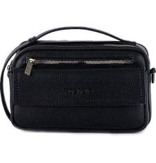 Мужская сумка Poshete 249-6610-1-BLK черный
