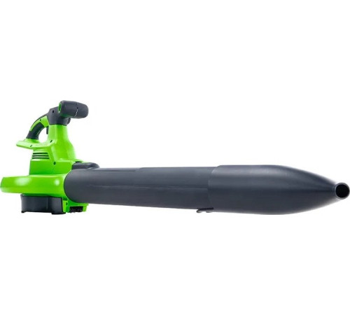 Ручная воздуходувка Greenworks GD40BVIIK5 2406907UG с 1-им АКБ