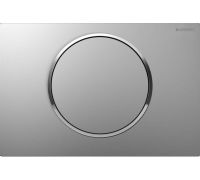 Панель смыва Geberit Sigma 10 115.758.KN.5 хром матовый/хром глянцевый