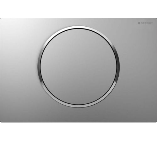 Панель смыва Geberit Sigma 10 115.758.KN.5 хром матовый/хром глянцевый