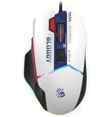Игровая мышь A4Tech Bloody W95 Max Sports белый/темно-синий