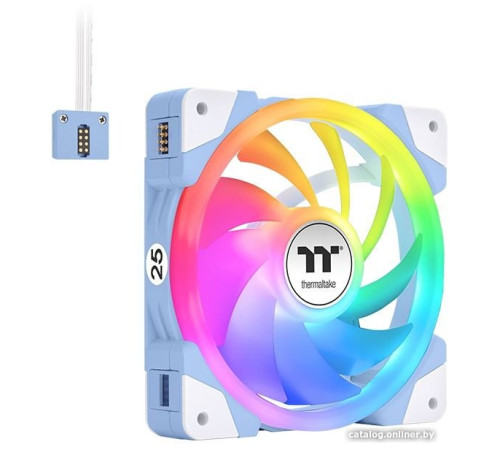 Комплект вентиляторов для корпуса Thermaltake Swafan EX14 ARGB Hydrangea Blue TT Premium Edition 3-Fan Pack CL-F184-PL14BU-A