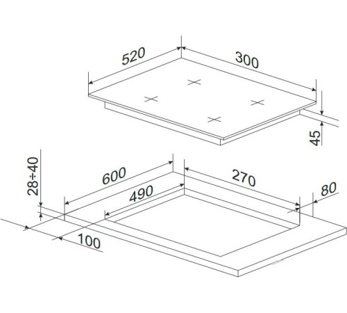 Варочная панель Hansa BHKS330500