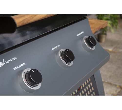 Газовый гриль для дачи Sahara 3 Burner Oak