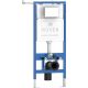 Инсталляция для унитаза Roxen StounFix Dual Fresh 710200 с удлиненными креплениями в комплекте и встр. контейнером для гигиенических таблеток аромадозатор