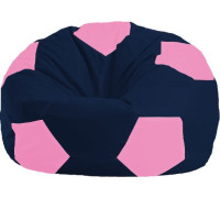 Кресло-мешок Flagman Мяч Стандарт М1.1-44 темно-синий/розовый