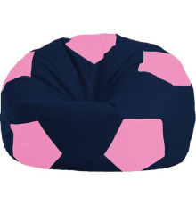 Кресло-мешок Flagman Мяч Стандарт М1.1-44 темно-синий/розовый