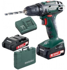 Дрель-шуруповерт Metabo BS 14.4 602206550 с 2-мя АКБ, кейс
