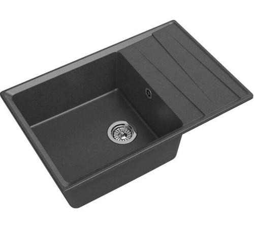 Кухонная мойка GranFest GF-LV-760L графит