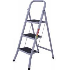 Лестница-стремянка LadderBel STR-STH-3K 3 ступени, серый