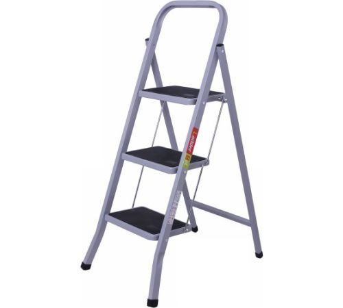 Лестница-стремянка LadderBel STR-STH-3K 3 ступени, серый