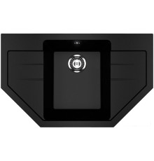 Кухонная мойка Ulgran U-609 344 ультра-черный