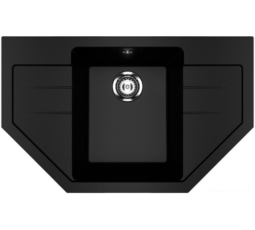 Кухонная мойка Ulgran U-609 344 ультра-черный