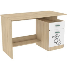 Стол Аквилон Кот №17 туя светлая/белый