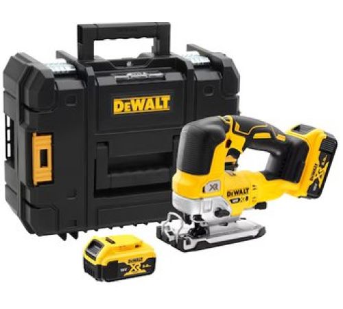 Электролобзик DeWalt DCS334P2 с 2-мя АКБ, кейс