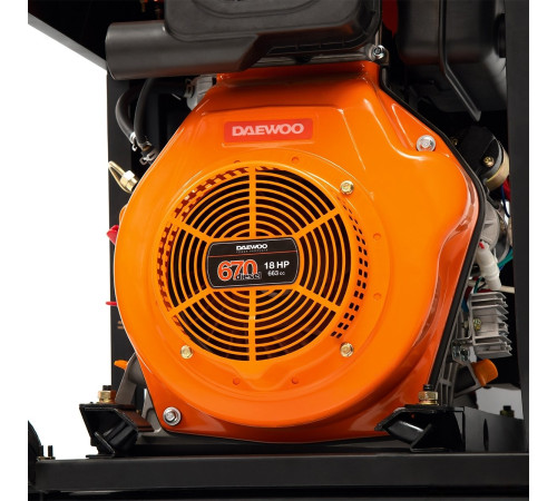 Дизельный генератор Daewoo Power DDAE 11000DXE-3