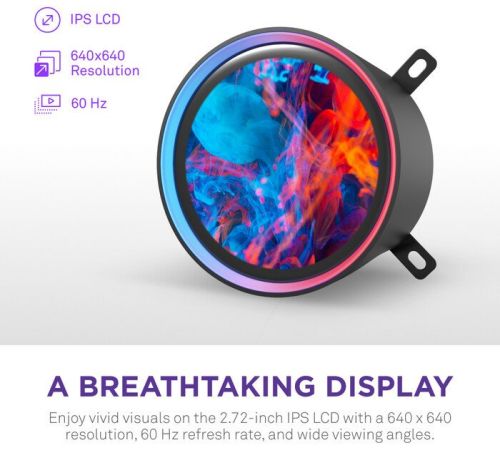 Система жидкостного охлаждения для процессора NZXT Kraken Elite 280 RGB RL-KR28E-W2