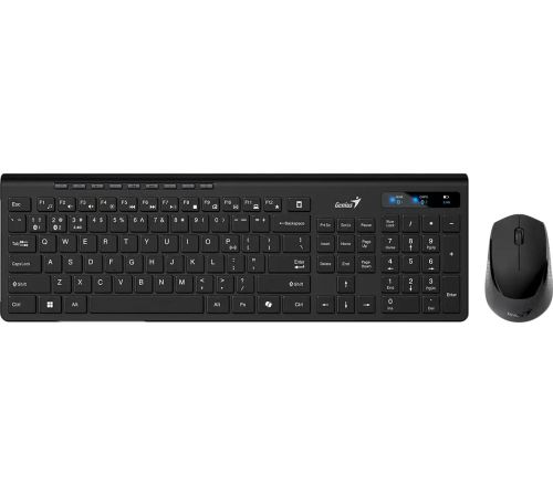 Офисный набор Genius SlimStar 8230 черный