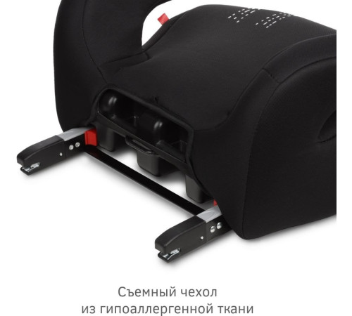 Детское сиденье Siger Fix Lux KRES4002 черный шкода