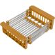 Кухонная мойка Basic CL DS Decor 45x50 золото, коландер, дозатор