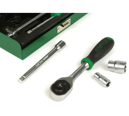 Набор торцевых головок  Toptul GCAD1702 17 предметов