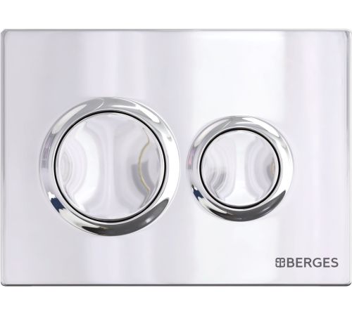 Унитаз подвесной Berges Wasserhaus Okus Rimless 043389 с сиденьем