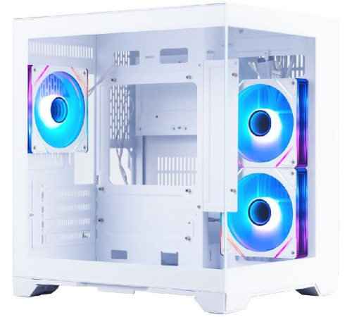 Корпус 1stPlayer MV5-TRANSPARENT ARGB белый