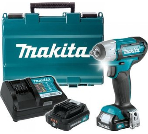 Гайковерт Makita TW140DWAE с 2-мя АКБ