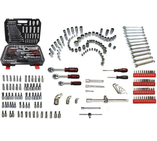 Универсальный набор инструментов ForceKraft FK-38841 216 предметов