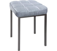 Табурет Древпром Пуф ДП3-08 металлик/Bengal серый