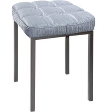 Табурет Древпром Пуф ДП3-08 металлик/Bengal серый