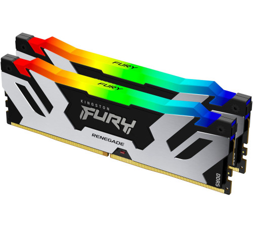 Оперативная память Kingston FURY Renegade RGB 2x16ГБ DDR5 6400МГц KF564C32RSAK2-32