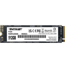 SSD Patriot P320 512GB P320P512GM28