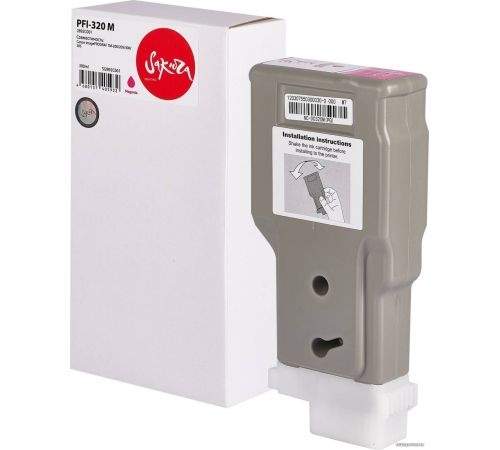 Картридж Sakura Printing SI2892C001 аналог Canon PFI-320 M