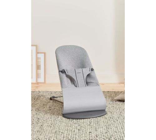 Шезлонг BabyBjorn Bliss 3D Jersey light grey