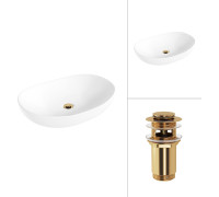 Умывальник Lauter 21502 + клапан 21190G