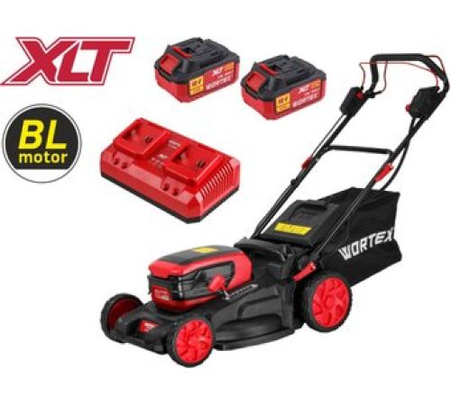 Газонокосилка Wortex CLM 4536-4 XLT Set 2334160 с 2-мя АКБ