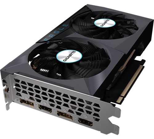 Видеокарта Gigabyte GeForce RTX 3050 Eagle OC 8G GV-N3050EAGLE OC-8GD