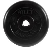 Диск MB Barbell Атлет 26 мм 1x5 кг