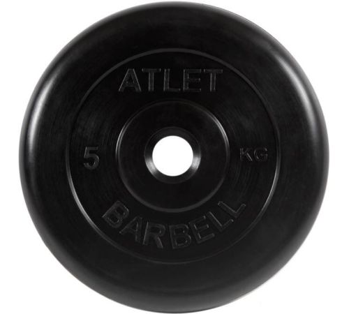 Диск MB Barbell Атлет 26 мм 1x5 кг