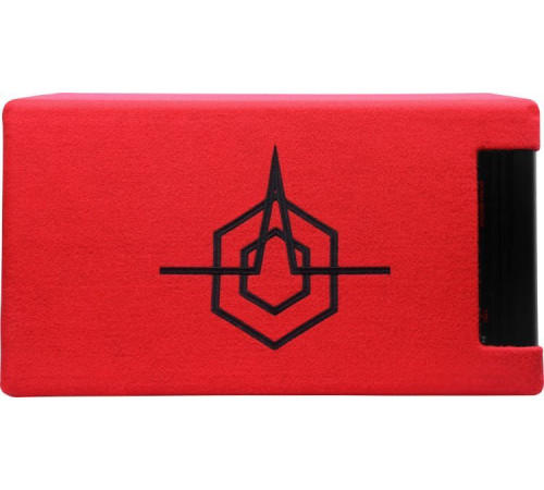 Корпусной активный сабвуфер Урал АС-У12А красный