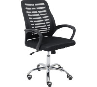 Офисное кресло AksHome Consul PL ткань/сетка, черный