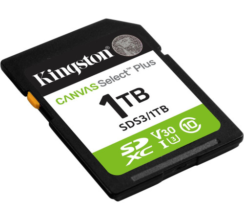 Карта памяти Kingston Canvas Select Plus SDXC 1TB SDS3/1TB