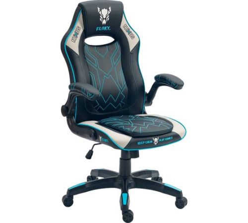Игровое геймерское кресло FLOKY Nexus Black-Grey V3