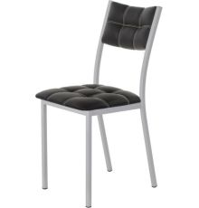 Стул AMC Comfort 3.5.1 ткань, черный/серебристый