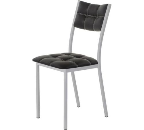Стул AMC Comfort 3.5.1 ткань, черный/серебристый