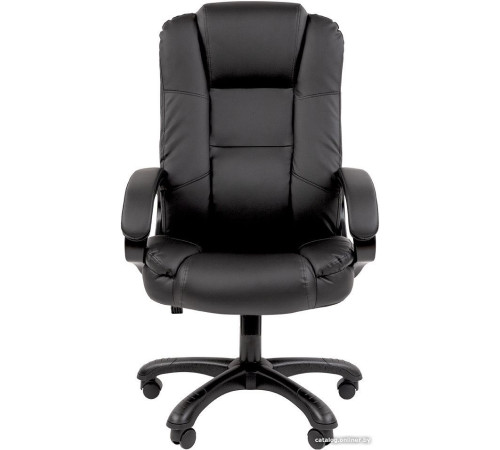 Офисное кресло CHAIRMAN 600 экопремиум, черный
