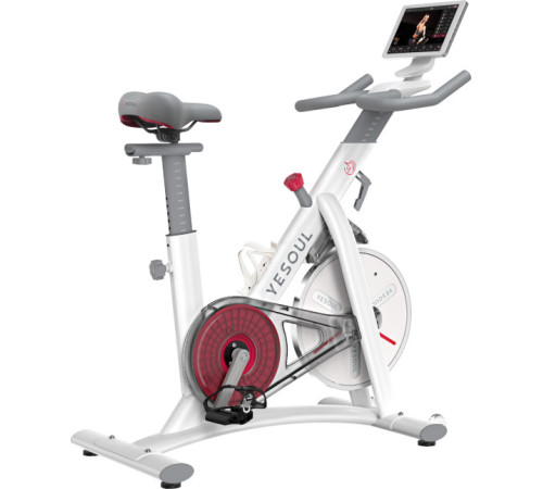Велотренажер DFC Yesoul S3 Pro белый