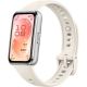 Фитнес-браслет Huawei Band 11 серебристый алюминиевый корпус, с белым силиконовым ремешком, международная версия