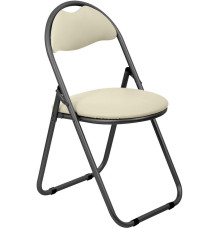 Офисный стул Белс Селим V 451340-02/V18 кожзам бежевый/черный